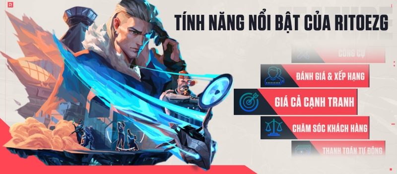 Nền tảng giao dịch mua bán acc Valorant RitoEZG